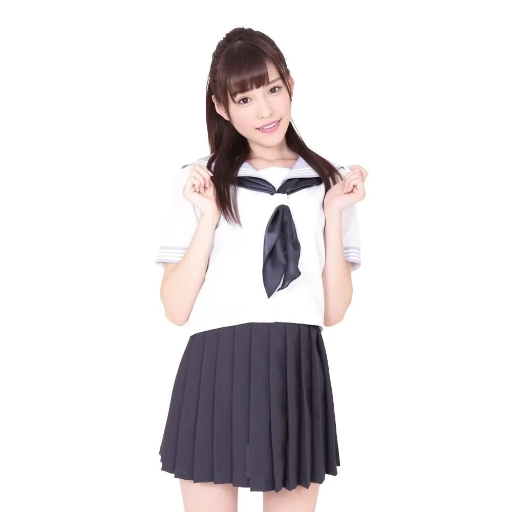 A&T - Kami High School Summer Special Uniform Costume (White)