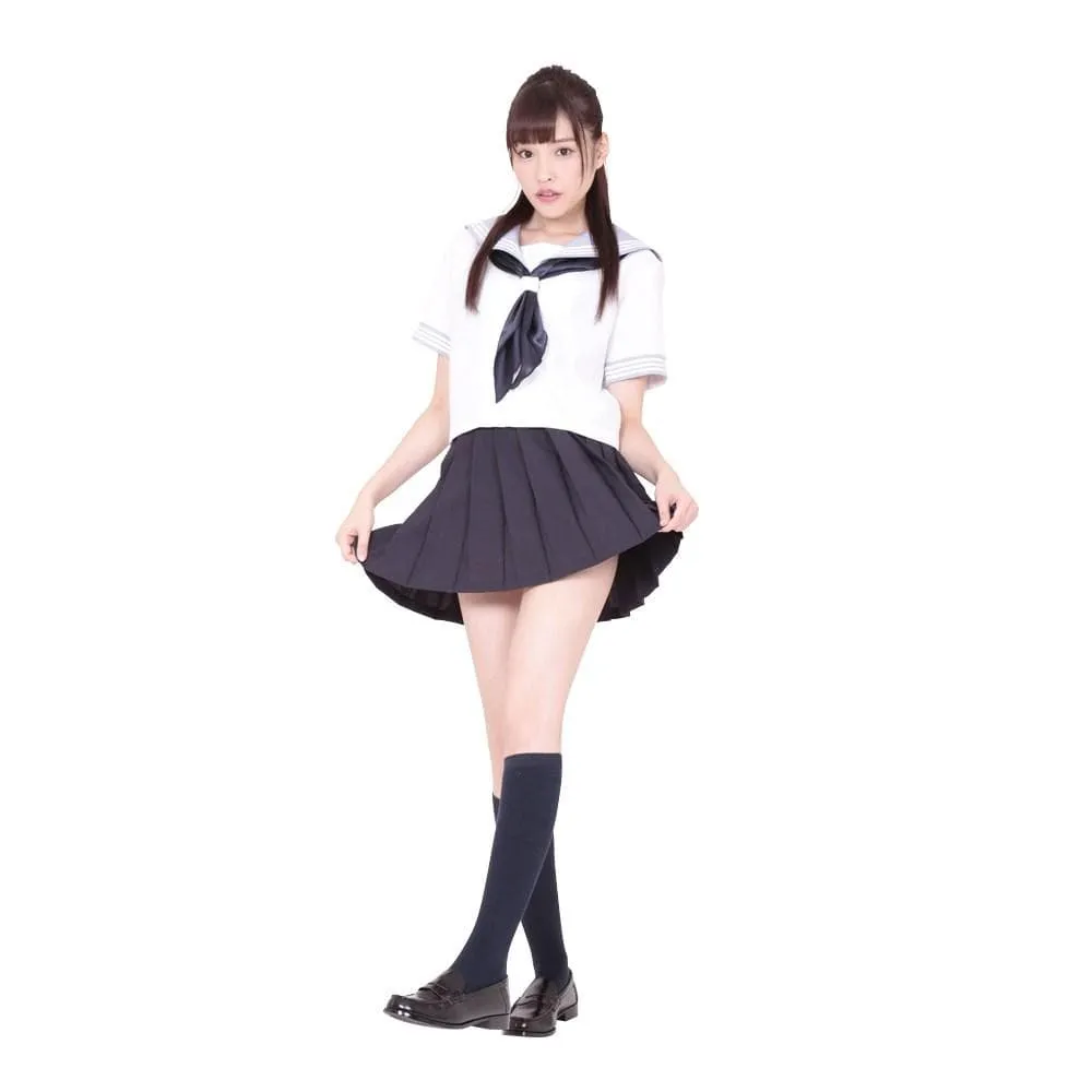 A&T - Kami High School Summer Special Uniform Costume (White)