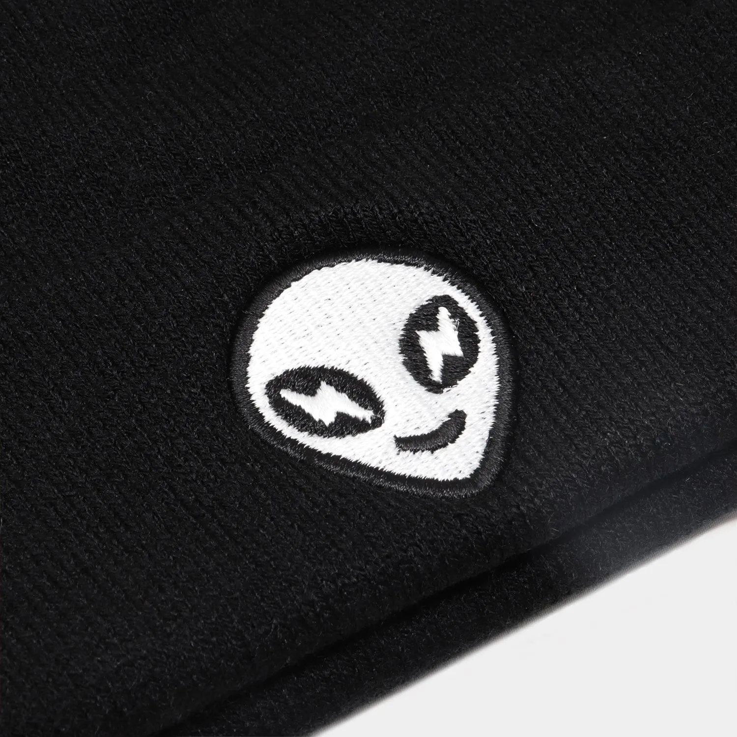 Alien Beanie Black