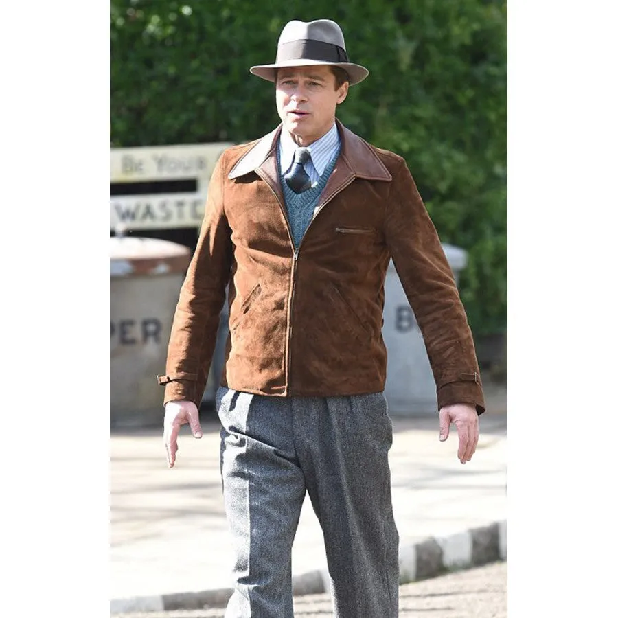 Allied Brad Pitt Jacket