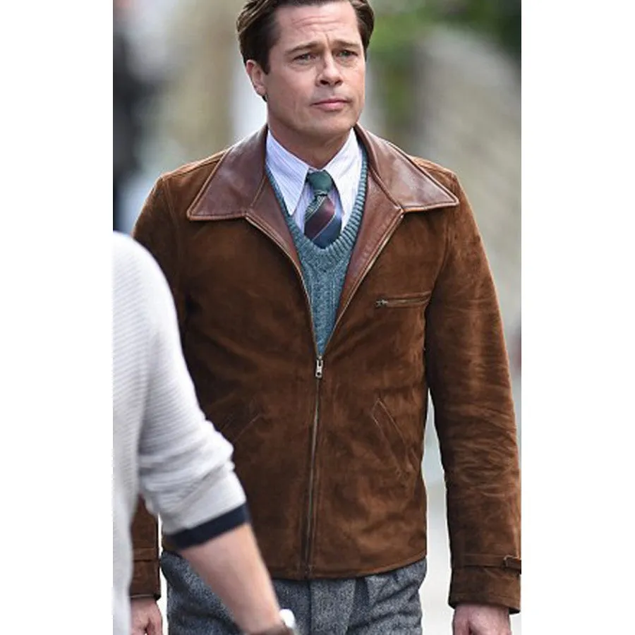 Allied Brad Pitt Jacket