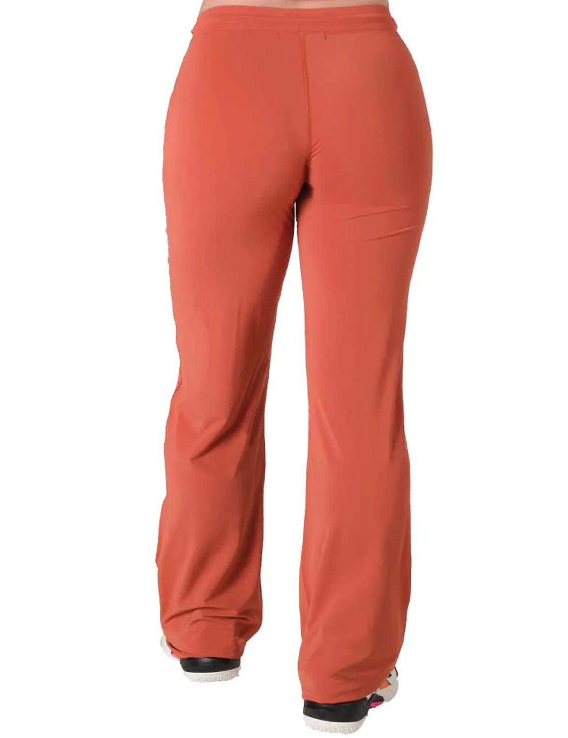 Cowgirl Tuff Womens Breathe Instant UPF Rust Nylon Lounge Pants