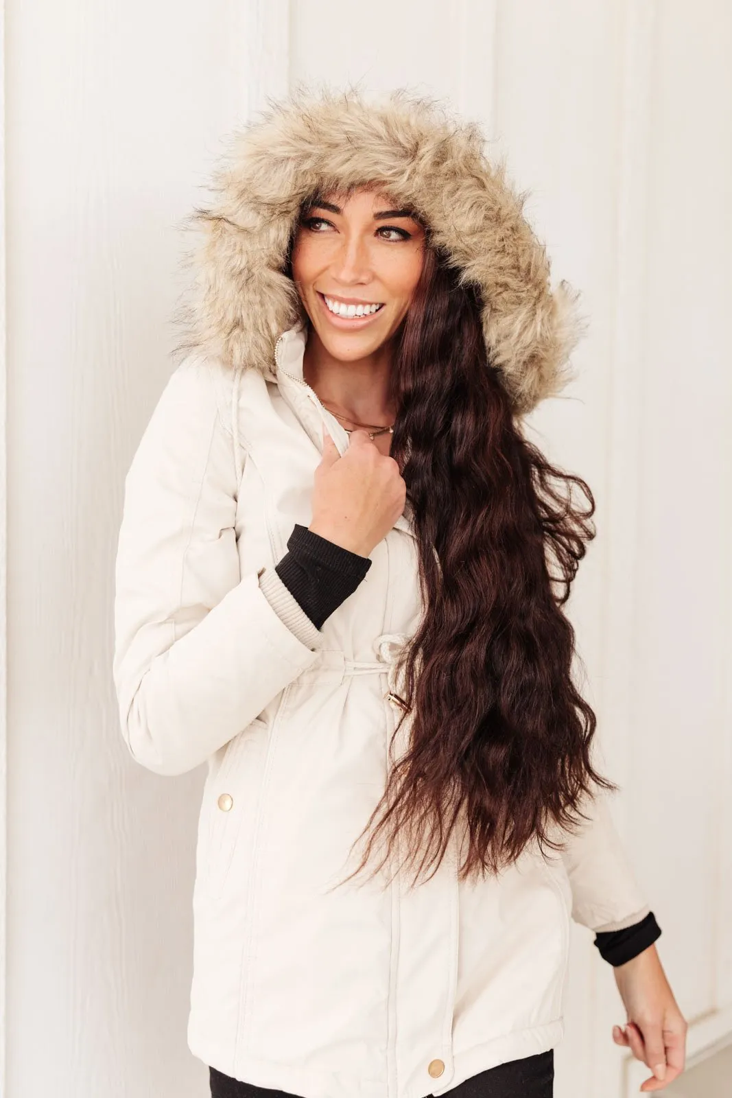 DOORBUSTER Winter Warm Coat in Beige