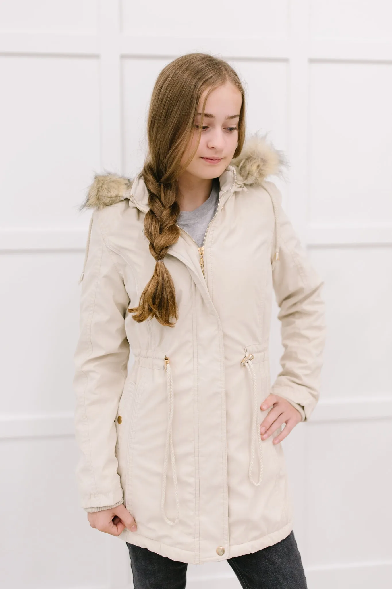 DOORBUSTER Winter Warm Coat in Beige