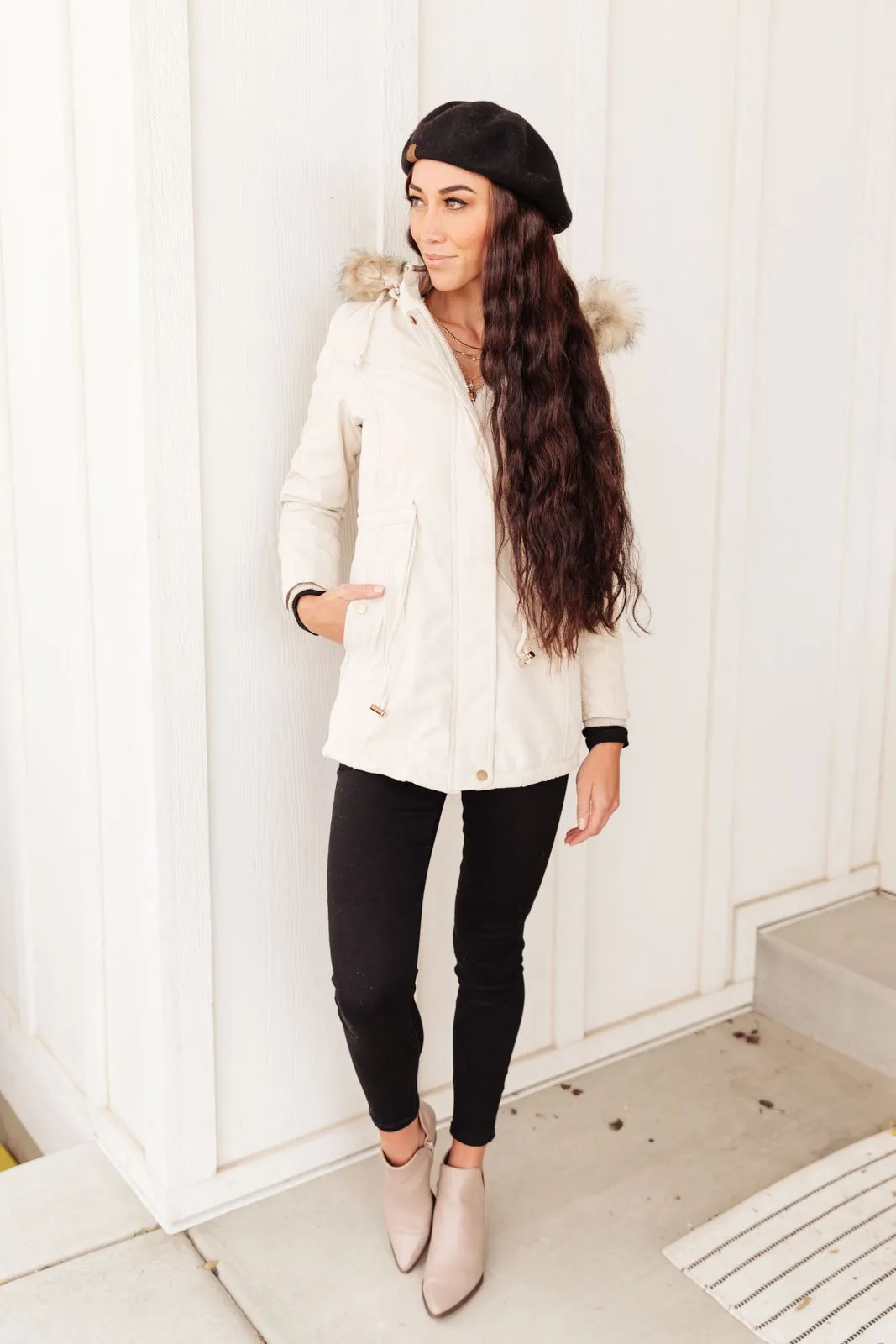 DOORBUSTER Winter Warm Coat in Beige