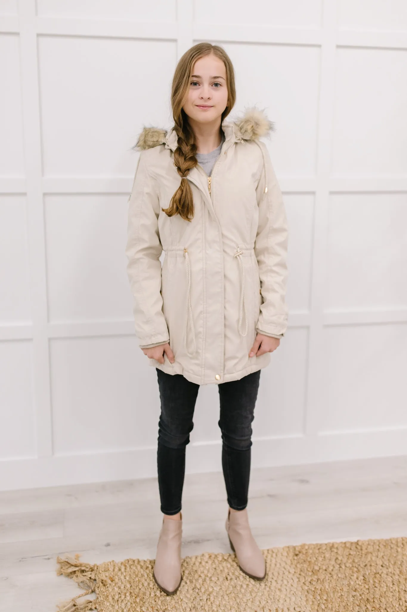 DOORBUSTER Winter Warm Coat in Beige