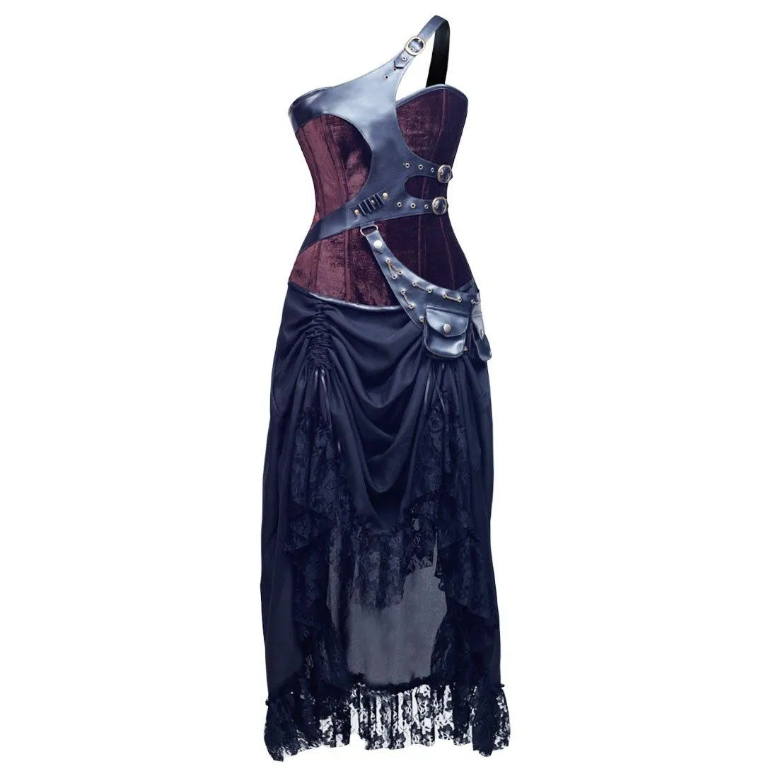 Embrace Steel Boned Punk Corset Dress