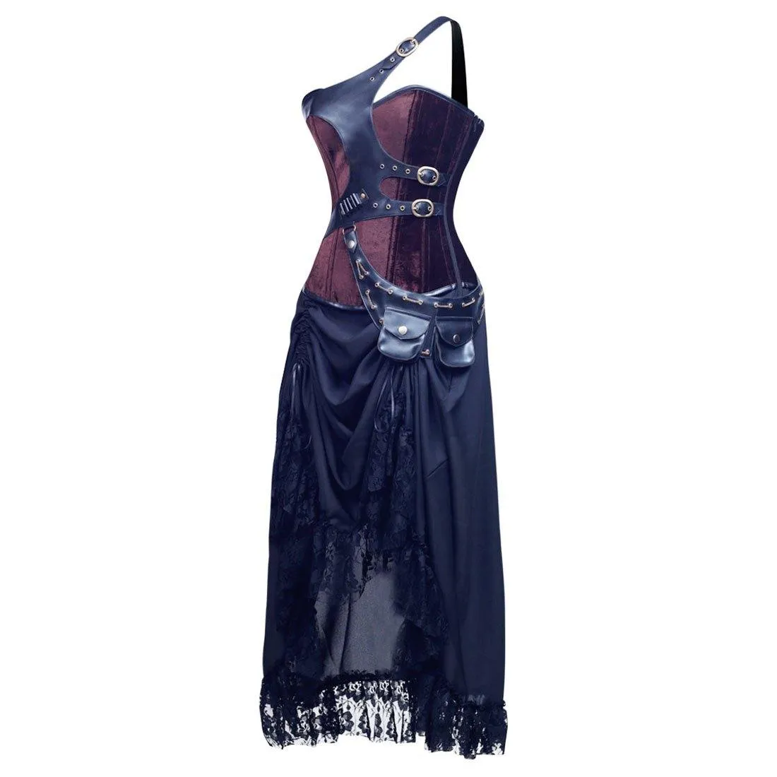 Embrace Steel Boned Punk Corset Dress