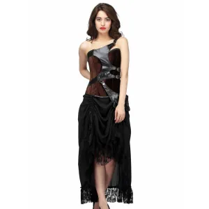 Embrace Steel Boned Punk Corset Dress