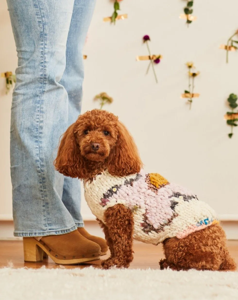 Flower Power Pet Sweater Pattern