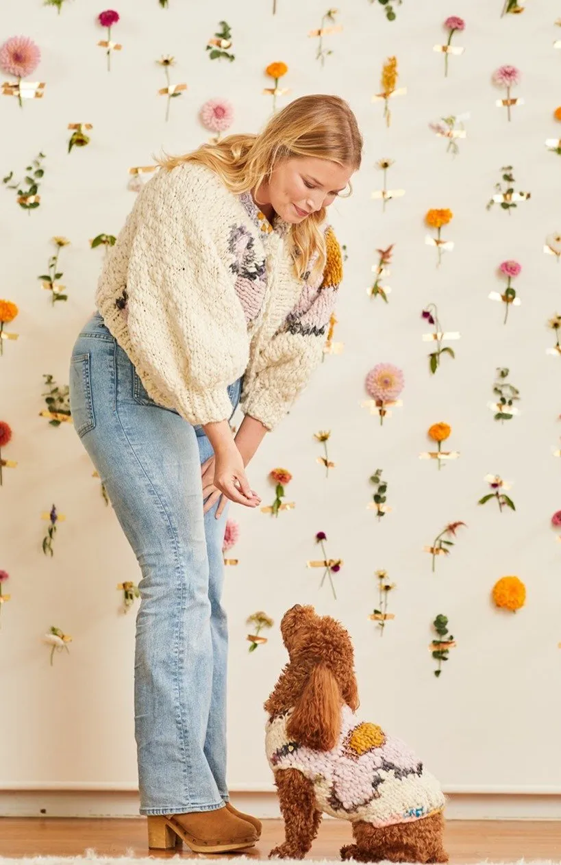 Flower Power Pet Sweater Pattern