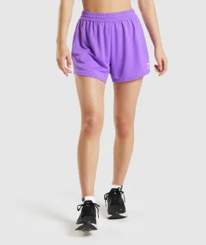 Gymshark Sport Loose Shorts - Bright Purple