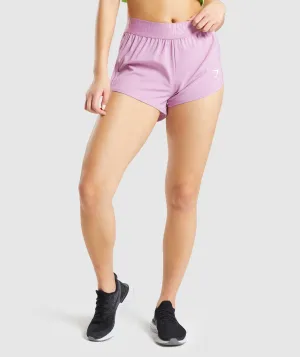 Gymshark Training Loose Fit Shorts - Light Pink