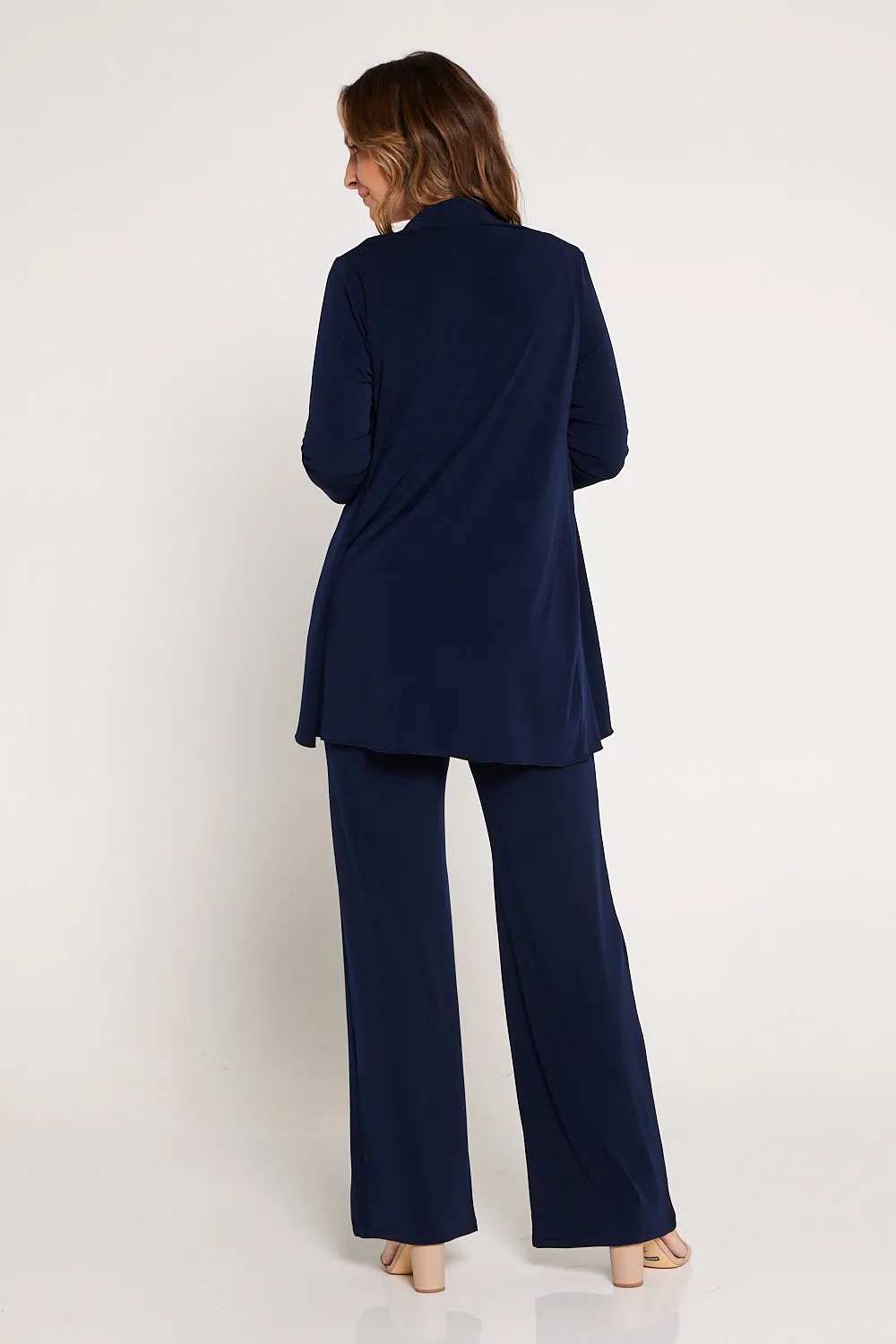 Kamala Wide Leg Pants - Navy