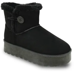 KOZI Women Boot Maggie-1 Ankle Snow Boot Black