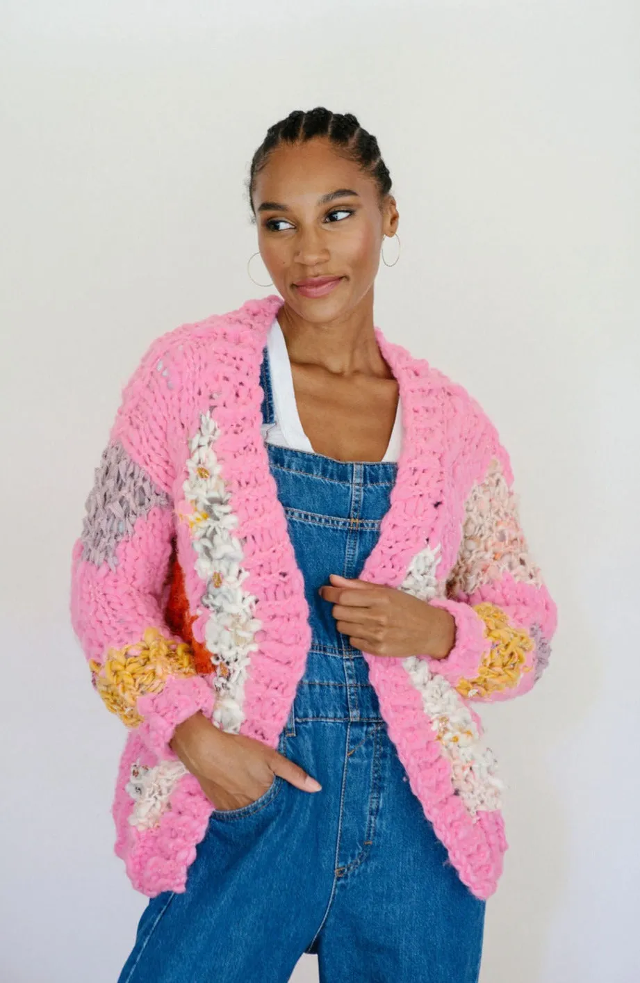 Modern Art Cardi Pattern