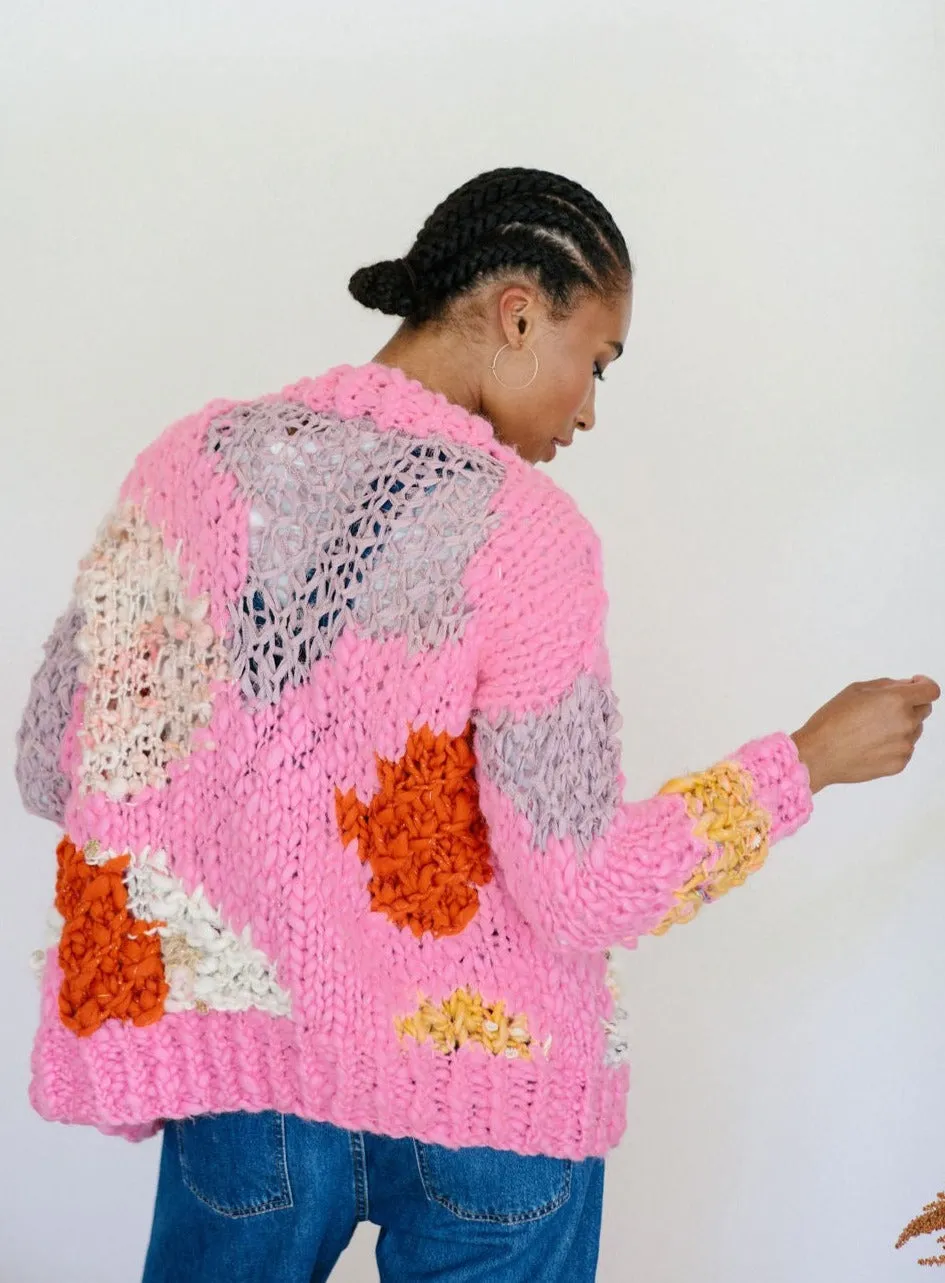 Modern Art Cardi Pattern