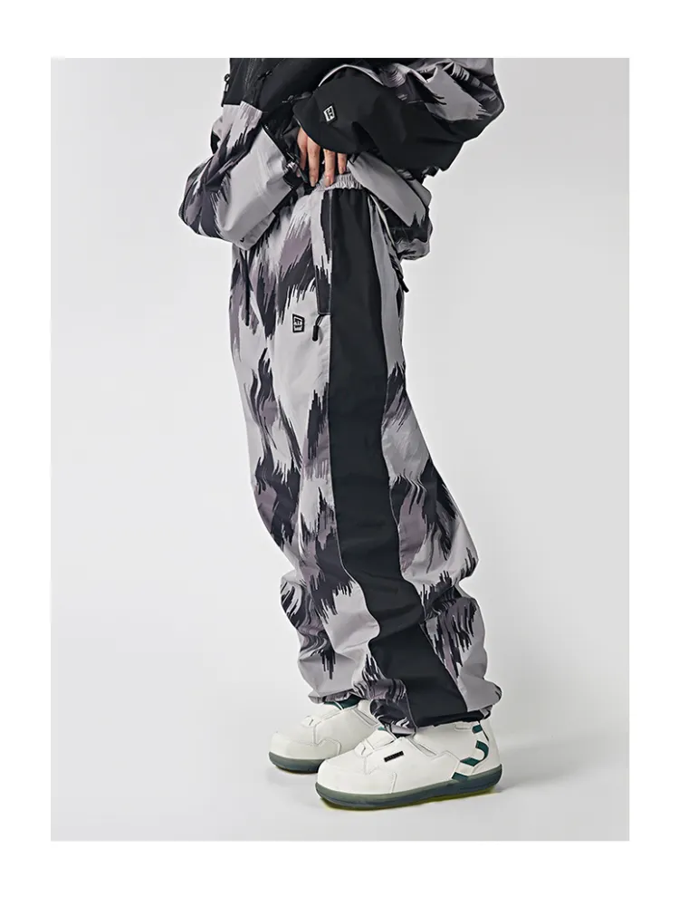 NIS Leopard Print Shell Snow Pants - Unisex