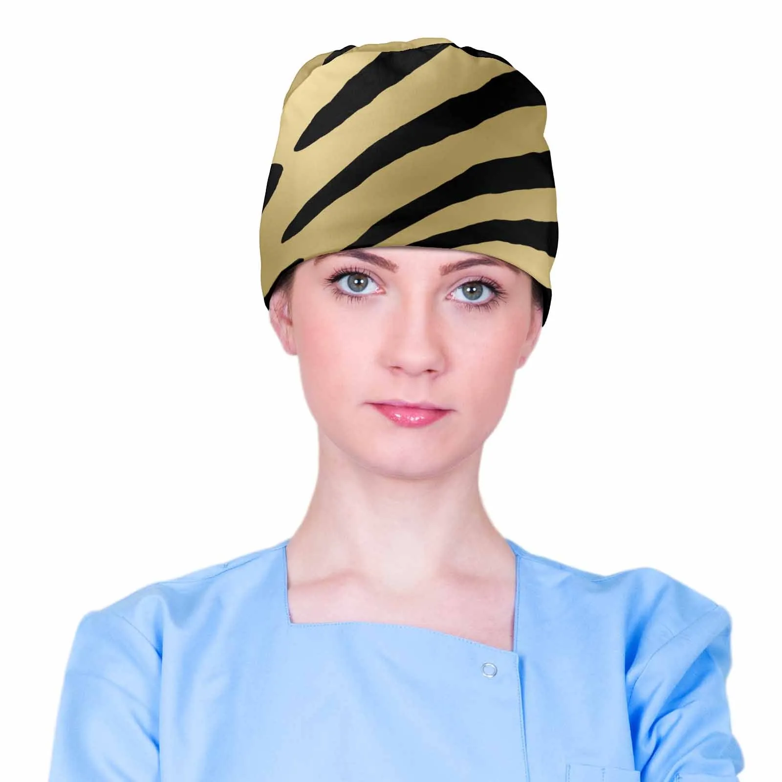 Nurse Scrub Cap Animal Print 15  Scrub Cap