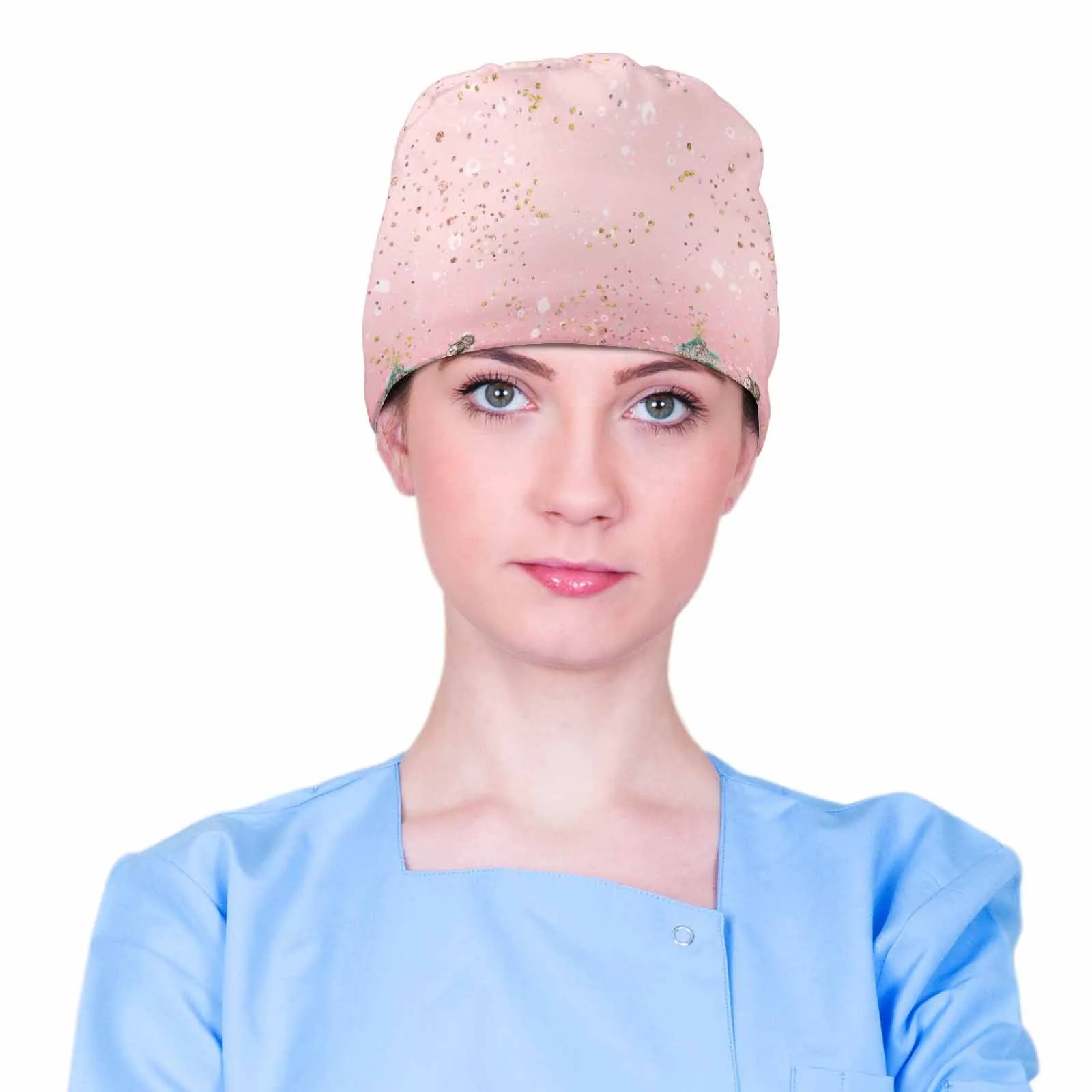 Pink Christmas Nutcracker  Scrub Cap