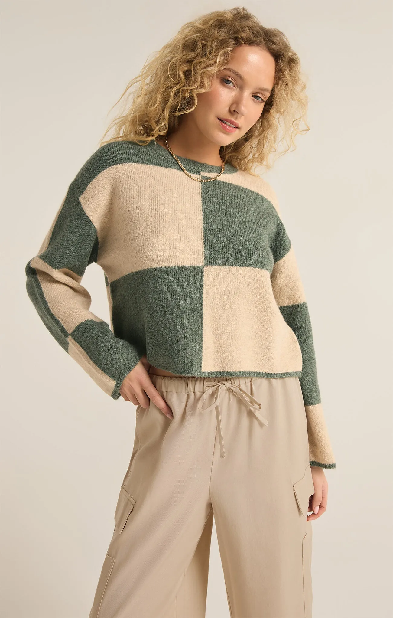 Rosi Blocked Sweater