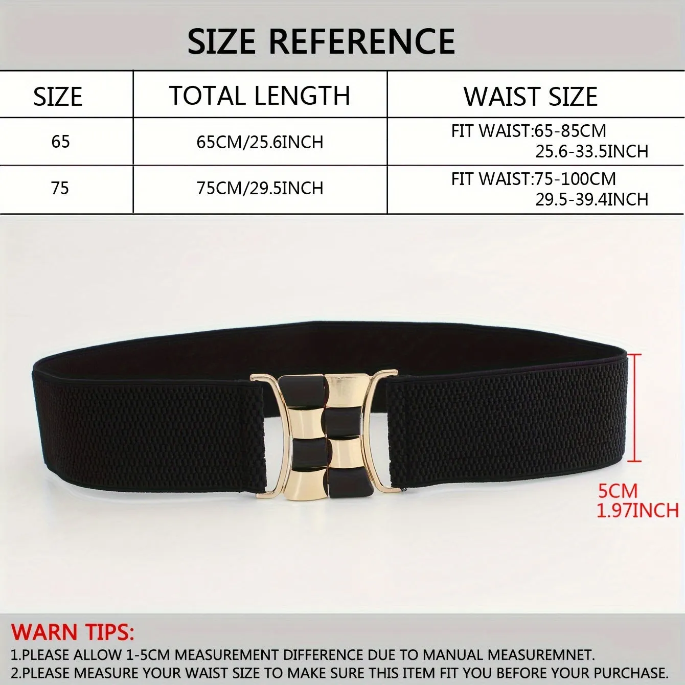 Stylish Elastic Waist Belt for Womens Dresses and Coats