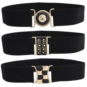 Stylish Elastic Waist Belt for Womens Dresses and Coats