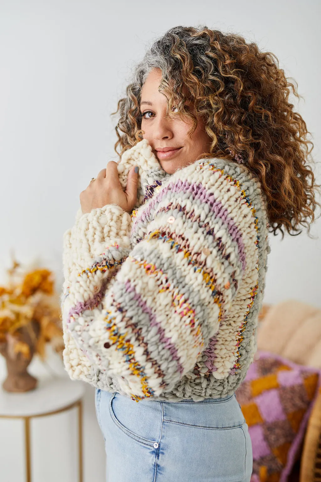 Sunbeam Stripe Cardi Pattern