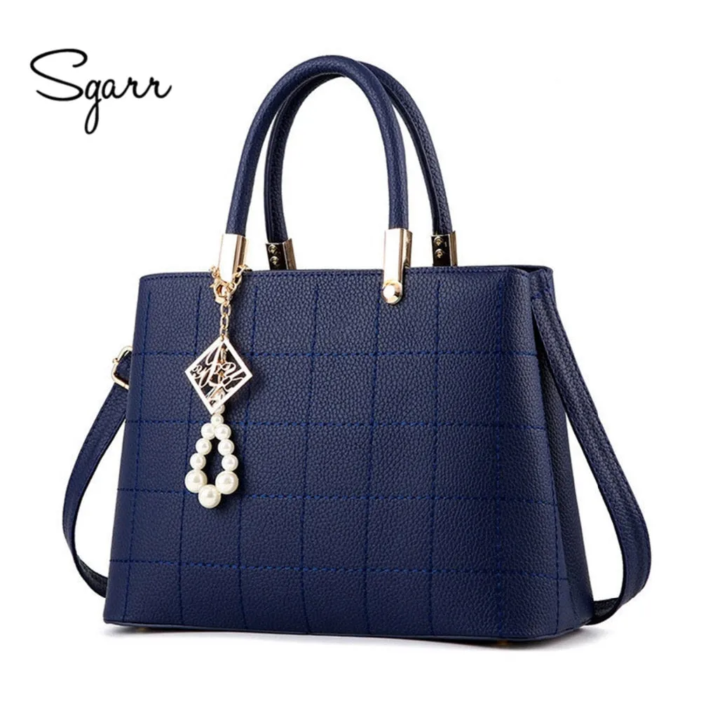 Trendy Casual Leather Handbag