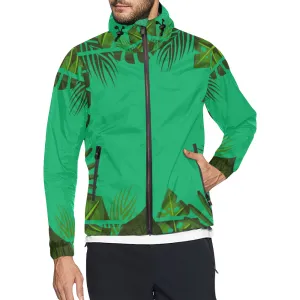 TROPICAL LCC FOREST Unisex All Over Print Windbreaker