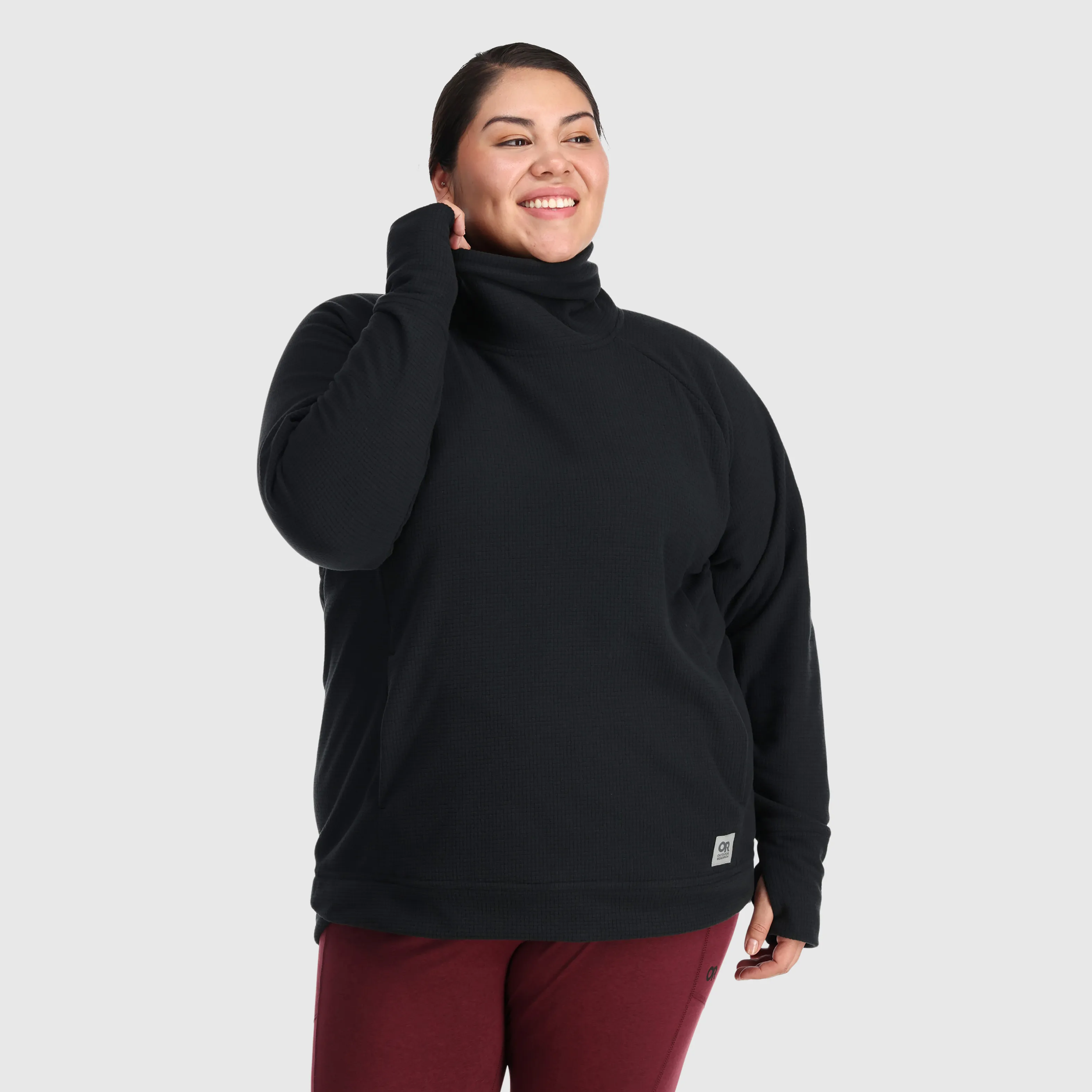 Women's Trail Mix Cowl Pullover-Plus