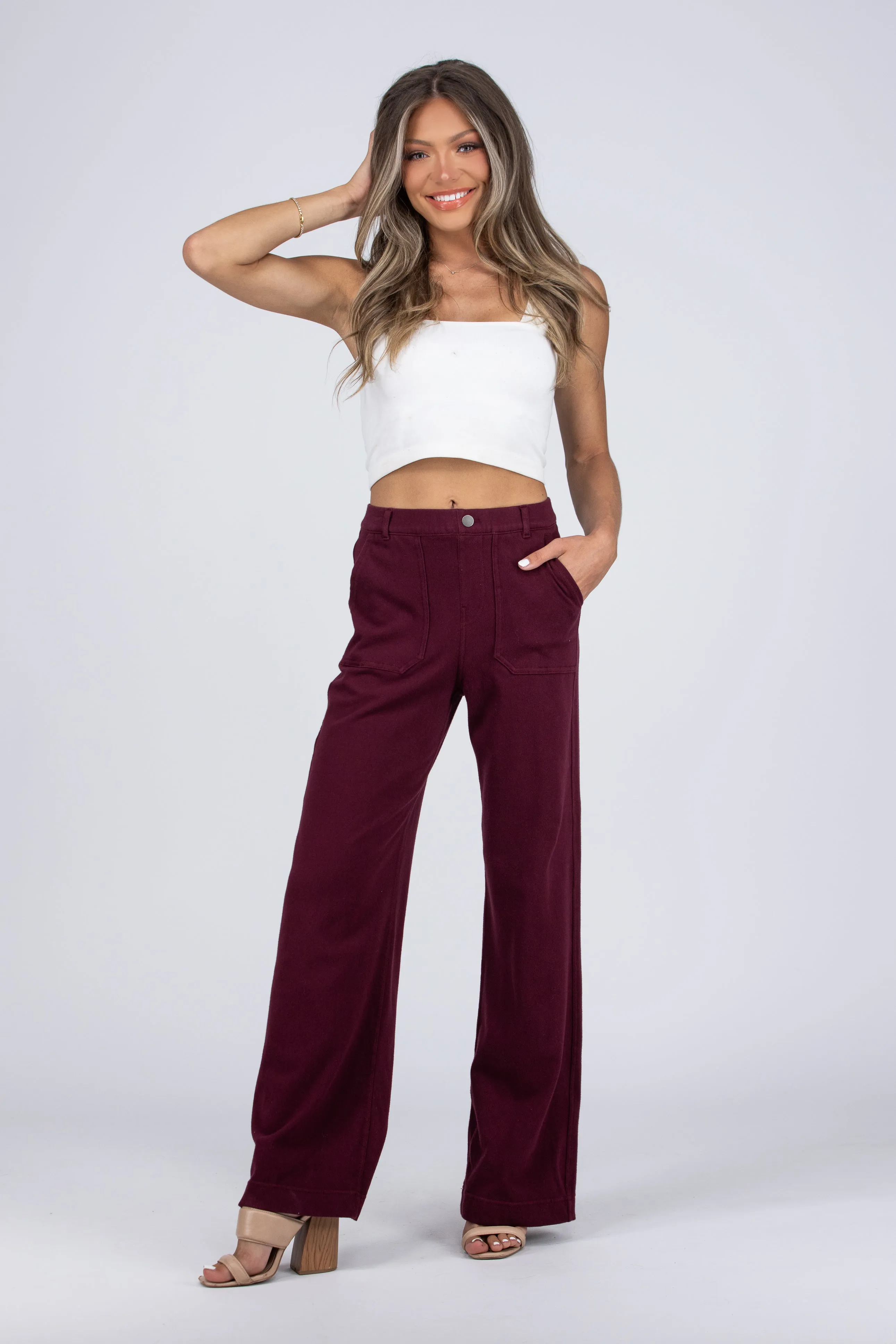 Work And Play Wide-Leg Pants