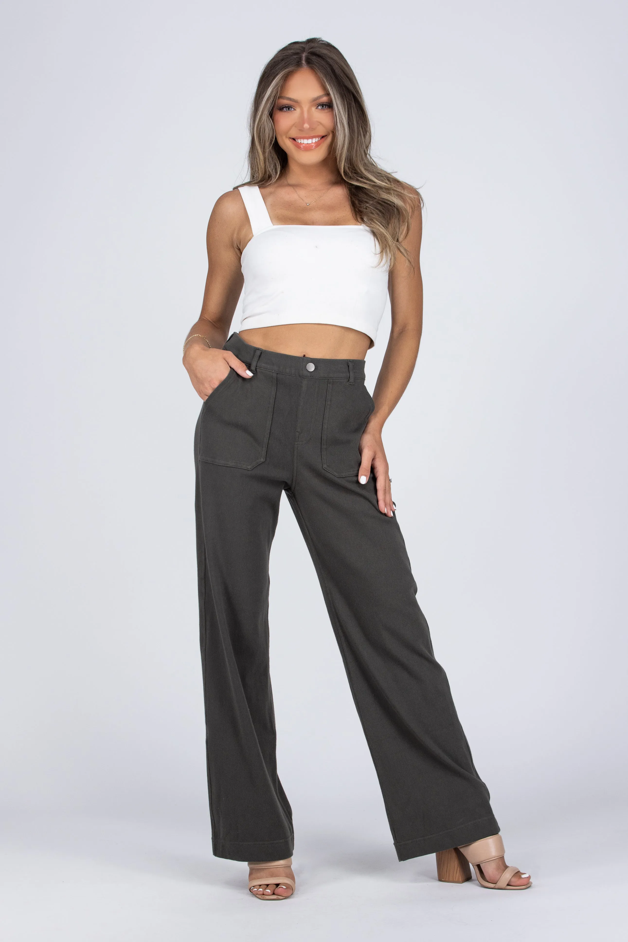 Work And Play Wide-Leg Pants